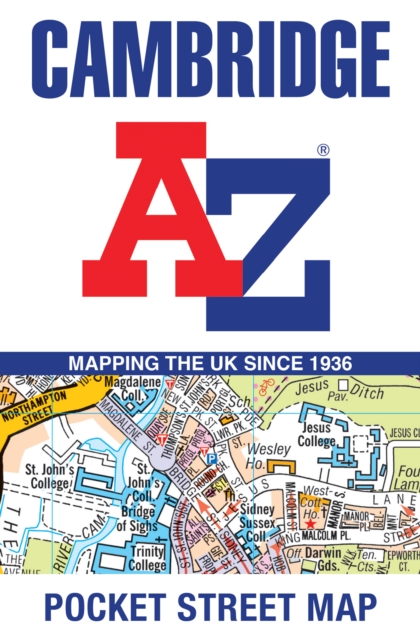 Cambridge A-Z Pocket Street Map, Paperback / softback Book
