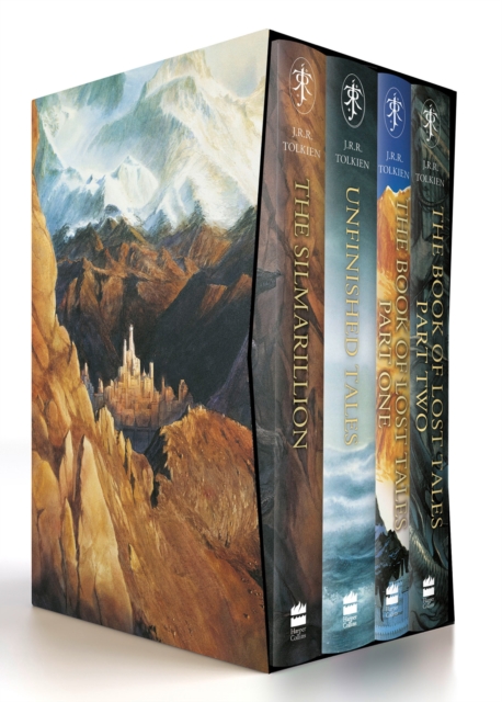 The History of Middle-earth (Boxed Set 1) : The Silmarillion, Unfinished Tales, the Book of Lost Tales, Part One & Part Two, Multiple-component retail product, part(s) enclose Book