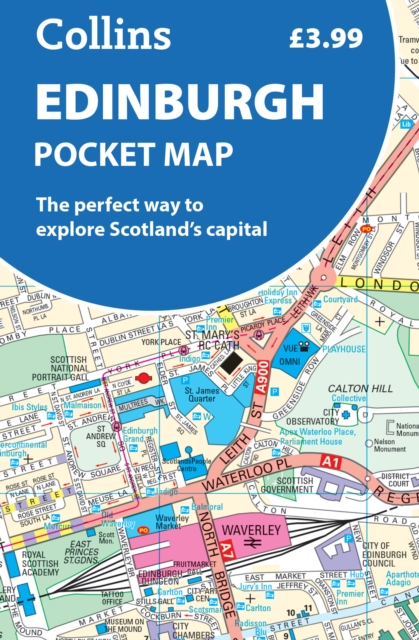 Edinburgh Pocket Map : The Perfect Way to Explore Edinburgh, Sheet map, folded Book