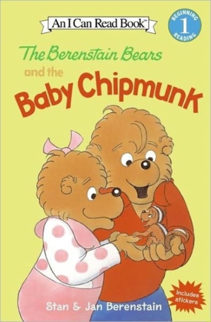 The Berenstain Bears and the Baby Chipmunk, Paperback Book