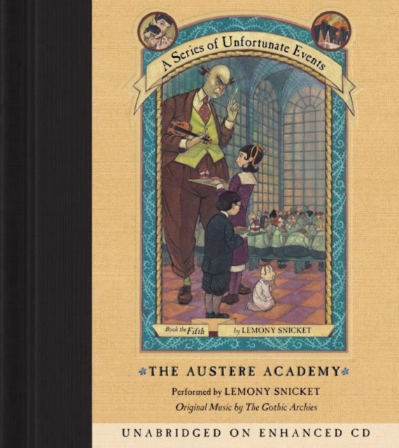 Series of Unfortunate Events #5: the Austere Academy, eAudiobook MP3 eaudioBook