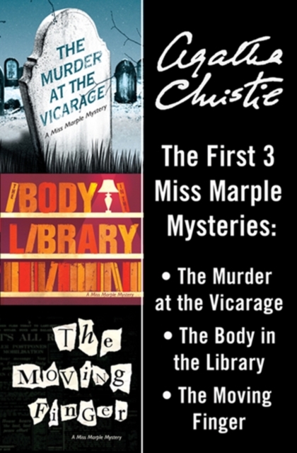 Miss Marple Bundle : The Murder at the Vicarage, The Body in the Library, and The Moving Finger, EPUB eBook