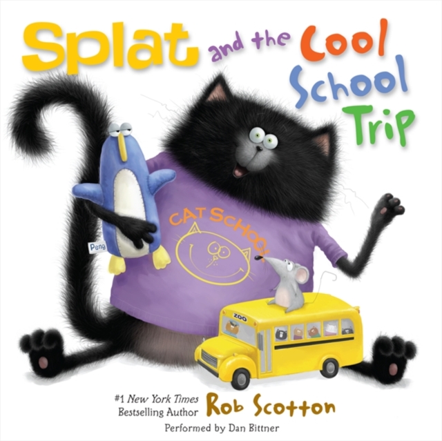 Splat and the Cool School Trip, eAudiobook MP3 eaudioBook