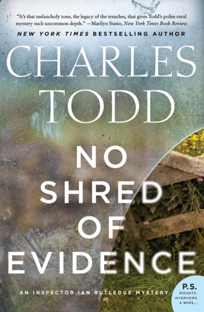 No Shred of Evidence : An Inspector Ian Rutledge Mystery, Paperback / softback Book