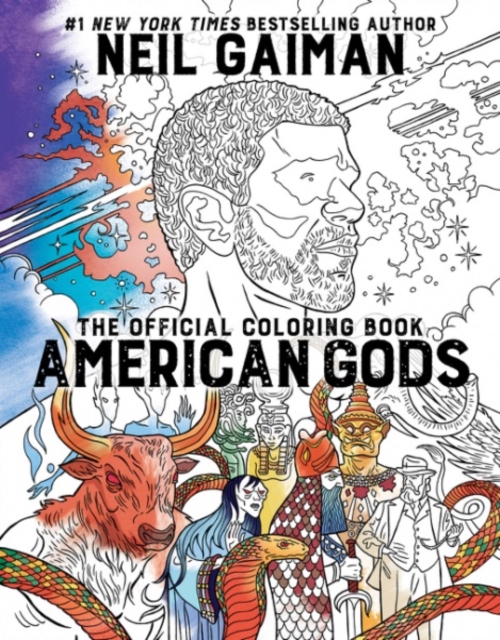 American Gods: The Official Coloring Book : A Coloring Book, Paperback / softback Book