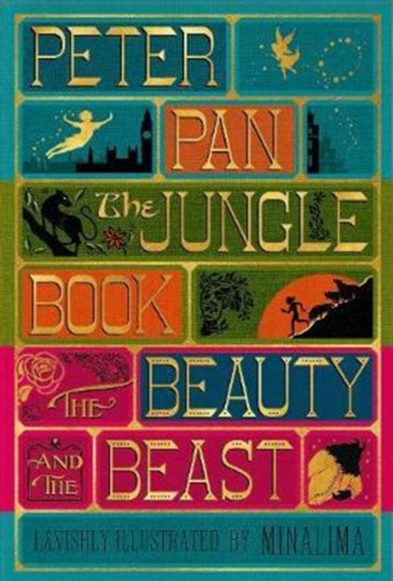 Illustrated Classics Boxed Set : Peter Pan, Jungle Book, Beauty and the Beast, Hardback Book