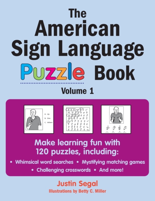 The American Sign Language Puzzle Book, Paperback / softback Book