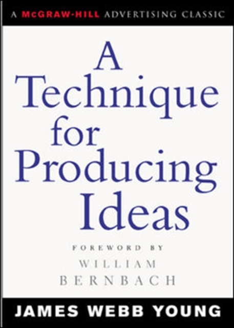 A Technique for Producing Ideas, EPUB eBook