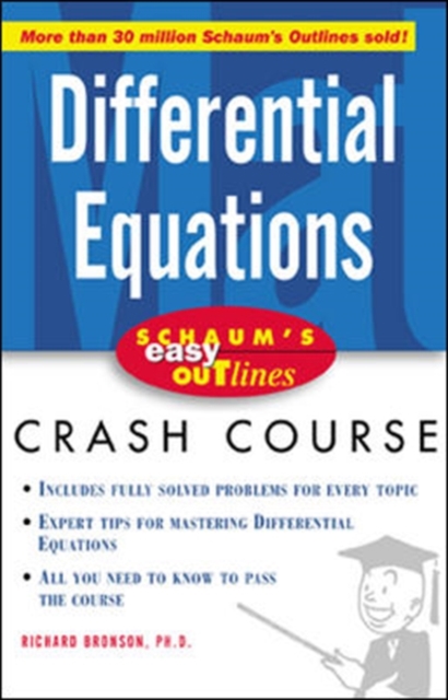Schaum's Easy Outline of Differential Equations, PDF eBook