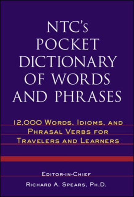 NTC's Pocket Dictionary of Words and Phrases, PDF eBook
