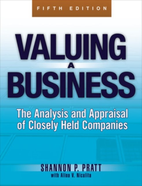 Valuing a Business, Hardback Book