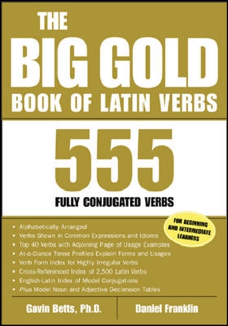 The Big Gold Book of Latin Verbs, PDF eBook