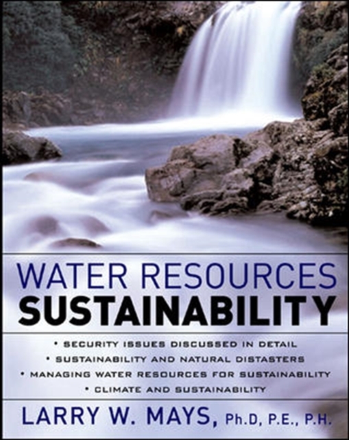 Water Resources Sustainability, Hardback Book