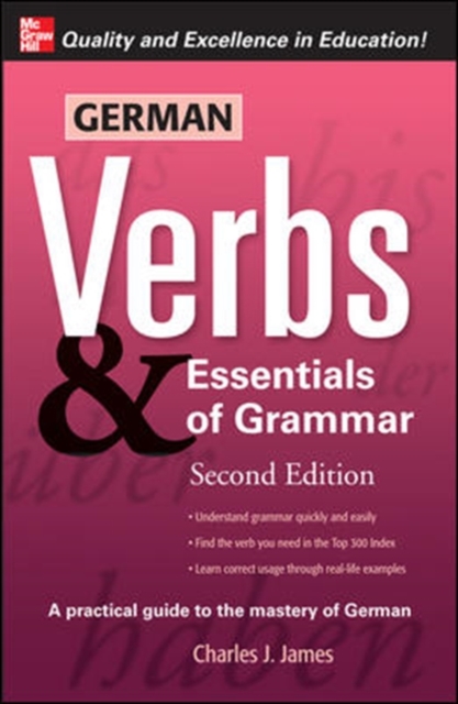 German Verbs & Essential of Grammar, Second Edition, Paperback / softback Book