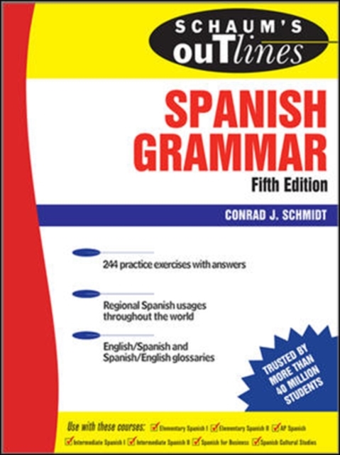 Schaum's Outline of Spanish Grammar, 5ed, EPUB eBook