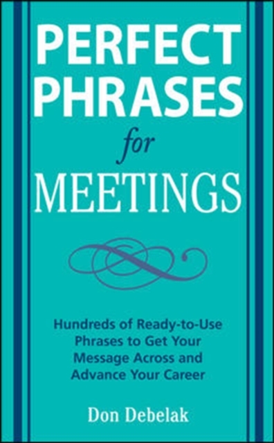 Perfect Phrases for Meetings, Paperback / softback Book