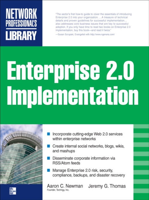 ENTERPRISE 2.0 IMPLEMENTATION : Integrate Web 2.0 Services into Your Enterprise, EPUB eBook