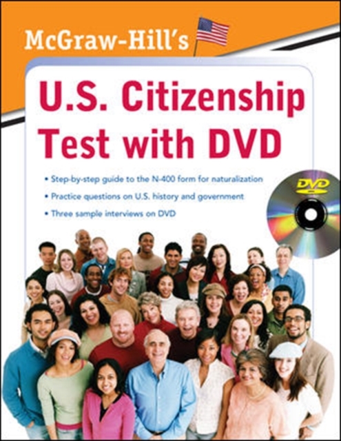 McGraw-Hill's U.S. Citizenship Test with DVD, Book Book