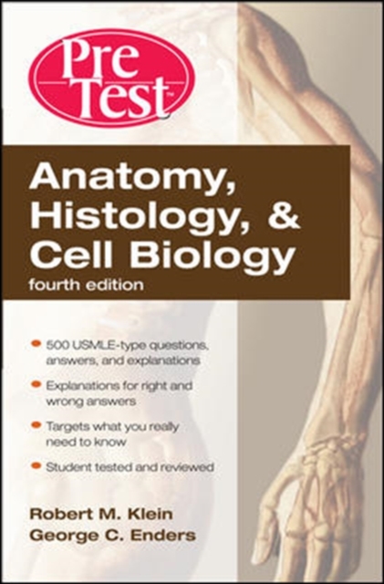 Anatomy, Histology, & Cell Biology: PreTest Self-Assessment & Review, Fourth Edition, EPUB eBook