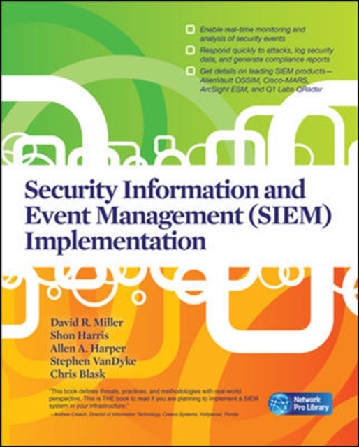 Security Information and Event Management (SIEM) Implementation, Paperback / softback Book