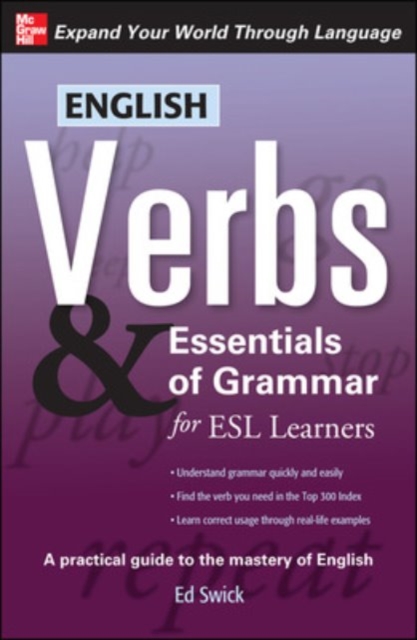English Verbs & Essentials of Grammar for ESL Learners, EPUB eBook