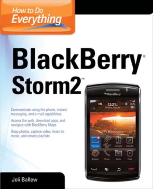 How to Do Everything BlackBerry Storm2, EPUB eBook