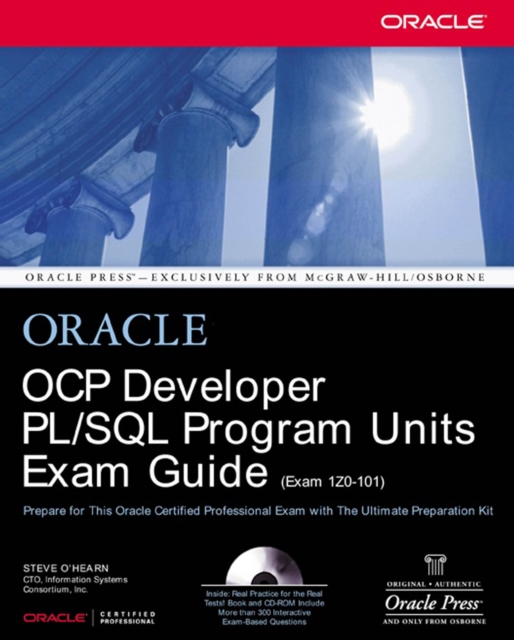 OCP Developer PL/SQL Program Units Exam Guide, PDF eBook