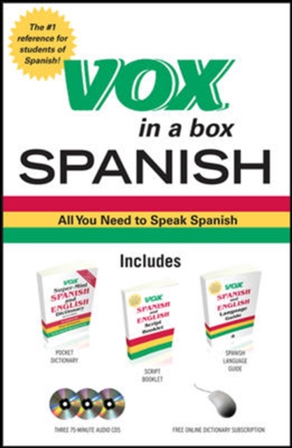 Vox in a Box Spanish, Mixed media product Book