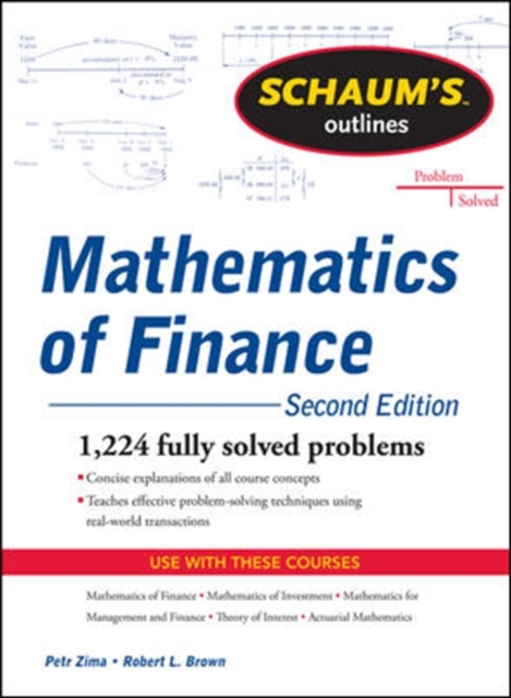 Schaum's Outline of  Mathematics of Finance, Second Edition, Paperback / softback Book
