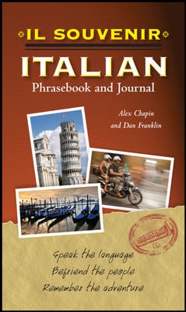 Il Souvenir Italian Phrasebook and Journal, Paperback Book