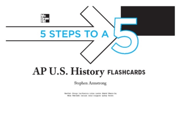 5 Steps to a 5 AP U.S. History Flashcards, Paperback / softback Book