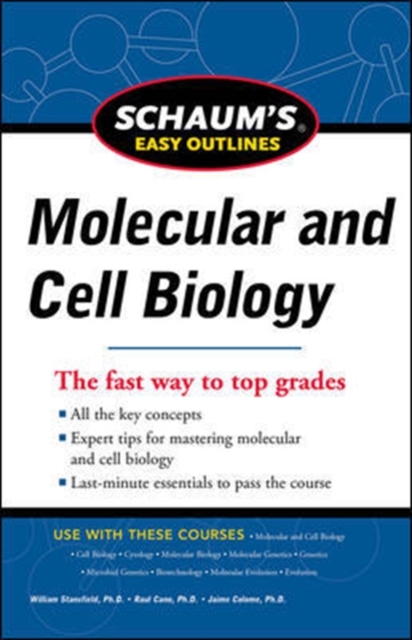 Schaum's Easy Outline Molecular and Cell Biology, Revised Edition, Paperback / softback Book