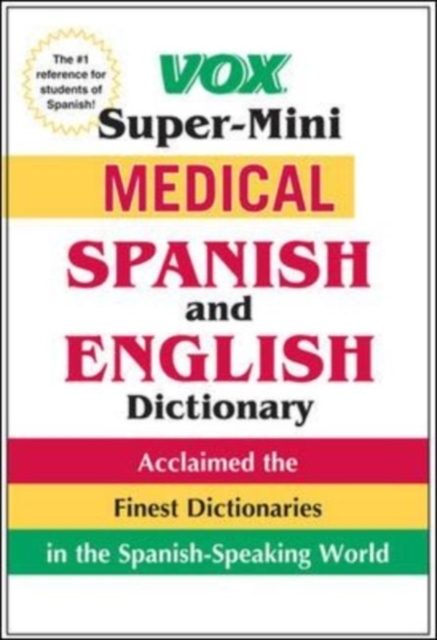 Vox Super-Mini Medical Spanish and English Dictionary, EPUB eBook