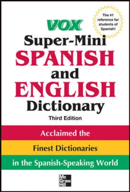 Vox Super-Mini Spanish and English Dictionary, 3rd Edition, EPUB eBook