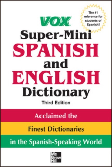 Vox Super-Mini Spanish and English Dictionary, Paperback / softback Book