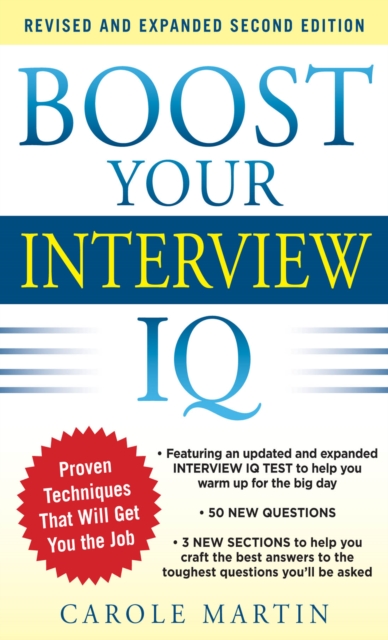 Boost Your Interview IQ 2/E, EPUB eBook