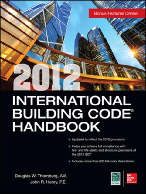2012 International Building Code Handbook, Hardback Book