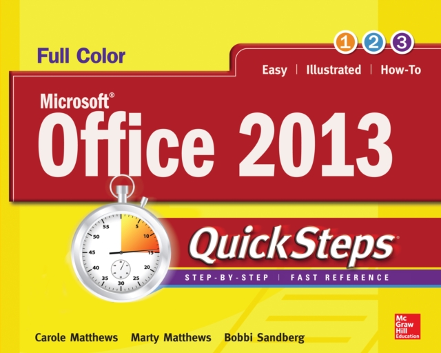 Microsoft(R) Office 2013 QuickSteps, EPUB eBook