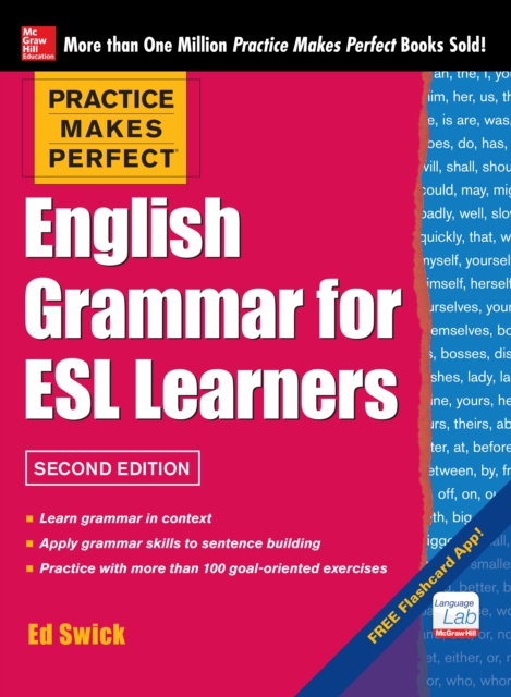 Practice Makes Perfect English Grammar for ESL Learners 2E(EBOOK) : With 100 Exercises, EPUB eBook