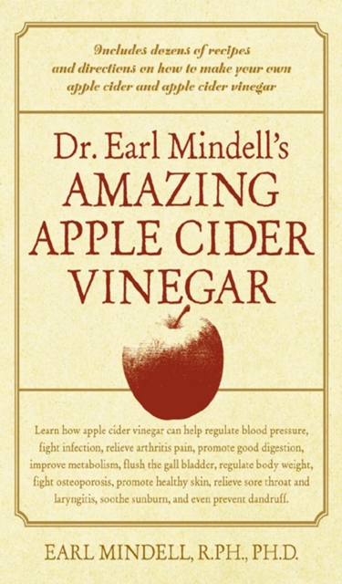 Dr. Earl Mindell's Amazing Apple Cider Vinegar, EPUB eBook