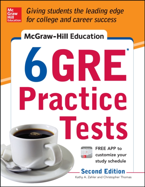 McGraw-Hill Education 6 GRE Practice Tests, 2nd Edition, EPUB eBook