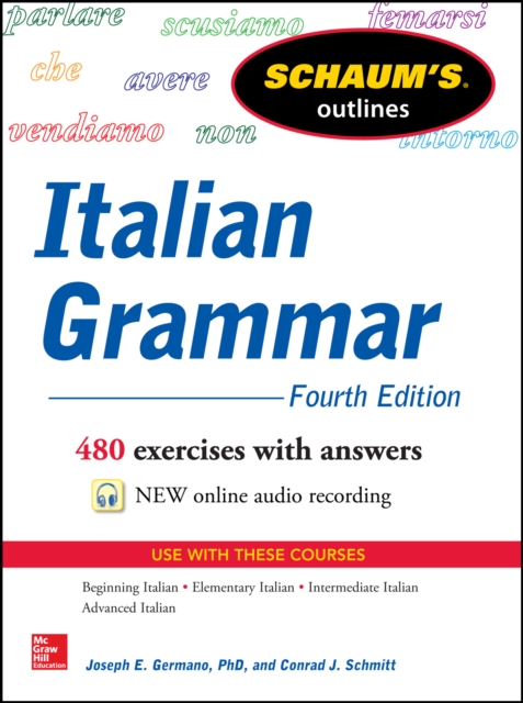 Schaum's Outline of Italian Grammar, 4th Edition, EPUB eBook