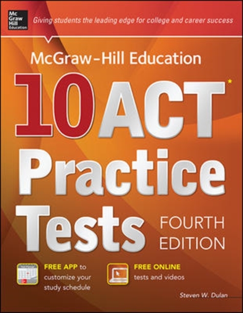 McGraw-Hill Education 10 Act Practice Tests, Paperback Book
