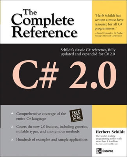 C# 2.0: The Complete Reference, Paperback / softback Book