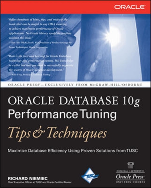 Oracle Database 10g Performance Tuning Tips & Techniques, Paperback / softback Book