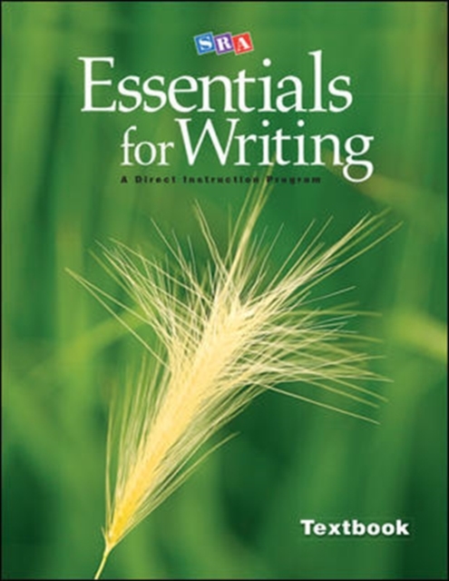 SRA Essentials for Writing Textbook, Hardback Book