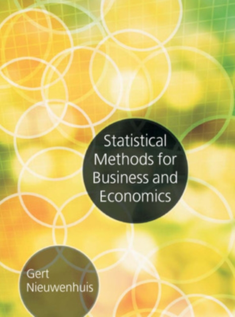 Statistical Methods for Business and Economics, Paperback / softback Book