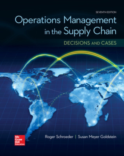 OPERATIONS MANAGEMENT IN THE SUPPLY CHAIN: DECISIONS & CASES, Paperback / softback Book