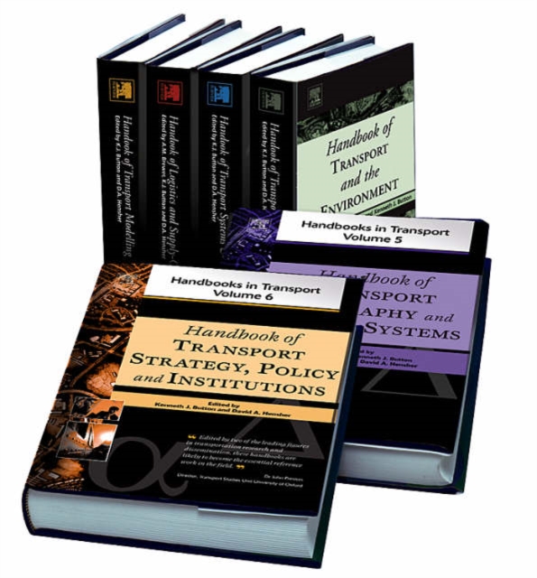 Handbooks in Transport (6 Vol. Set), Multiple-component retail product Book