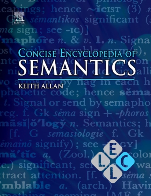 Concise Encyclopedia of Semantics, PDF eBook